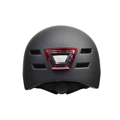 Adults Multi-Sport Electric Bike Helmet with USB LED Lights