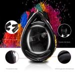 HUSHUI Full Face Electric Bike Helmet with Accessories