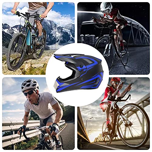 HUSHUI Full Face Electric Bike Helmet with Accessories