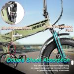 PASELEC 750W Folding Electric Fat Tire Mountain Bike