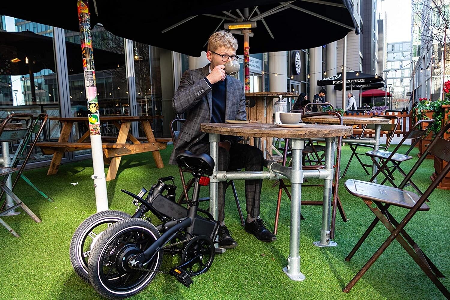 Whirlwind C4 Electric Folding City Bike