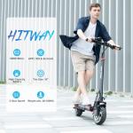 HITWAY Electric Scooter Pro 10" with App, Foldable