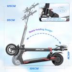 HITWAY Electric Scooter Pro 10" with App, Foldable