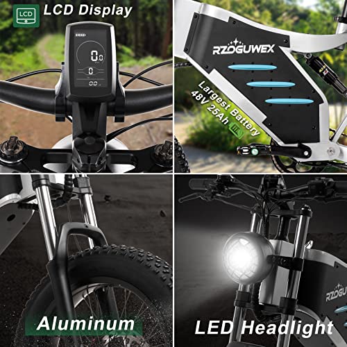 Off-Road Electric Bike with 48V Battery