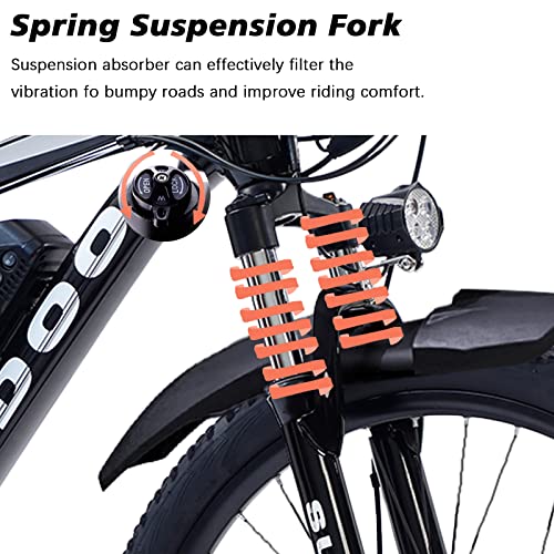 SOODOO 26" Electric Bike with 250W Motor