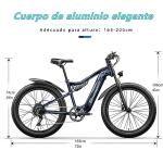 Shengmilo E Bike 26" Electric Fat Tire Bike