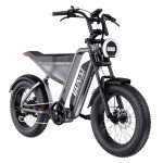 KELKART 20" Electric Mountain Bike, Shimano 7-Speed Gear
