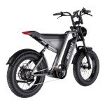 KELKART 20" Electric Mountain Bike, Shimano 7-Speed Gear