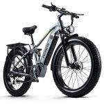 Ficyacto E-Mountain Bike with Fat Tires & 48V Battery