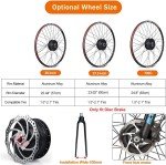 Bafang 500W Front Hub Motor E-Bike Kit