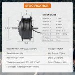 Bafang 500W Front Hub Motor E-Bike Kit