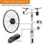 Bafang 500W Front Hub Motor E-Bike Kit