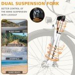 Powerful 27.5" Adult E-Bike with LCD Display