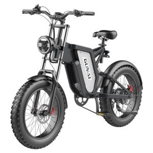 KELKART 20" Electric Mountain Bike, Shimano 7-Speed Gear