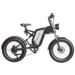 KELKART 20" Electric Mountain Bike, Shimano 7-Speed Gear