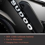 SUDOO 26'' Electric Mountain Bike - 27 Speeds