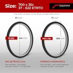 Electric Bike Tyres with Antipuncture Protection - Pack of 2
