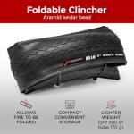 Electric Bike Tyres with Antipuncture Protection - Pack of 2