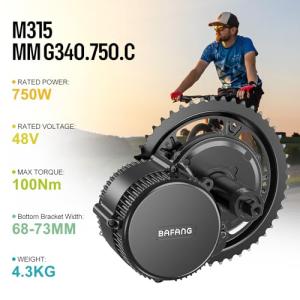 750W BAFANG Mid Drive Kit with 48V BBS02B