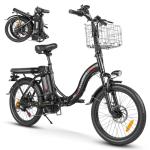 SAMEBIKE Folding 20" Electric Bike with Battery