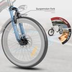 SAMEBIKE Folding 20" Electric Bike with Battery