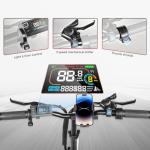 SAMEBIKE Folding 20" Electric Bike with Battery