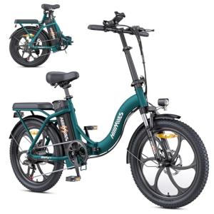 HillMiles MilePort 1 Folding Electric Bike for Adults