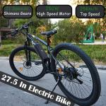 LSBIKE 27.5" Electric Mountain Bike for Adults