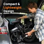 URLIFE 14" Folding Electric Bike with Removable Battery