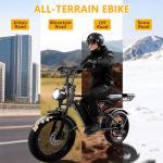 300lbs Electric Bike, 1500W Motor, 33 MPH