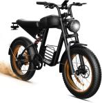 YUCHETX 1600W Electric Bike, 35MPH Speed, 60 Miles