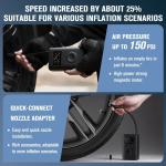 MIJIA 2D Portable Electric Air Pump for Bikes