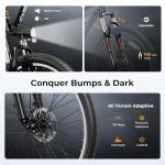 Jasion EB5 Electric Mountain Bike with 500W Motor