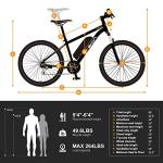 Jasion EB5 Electric Mountain Bike with 500W Motor