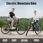 1500W Electric Bike for Adults, 25 MPH Speed