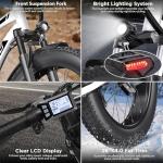 Funhang 1000W Electric Mountain Bike, 25MPH Speed