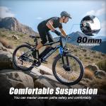 TWOFISH 26" Electric Mountain Bike for Adults