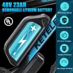 K800 Electric Bicycle, 250W Motor, 60-Mile Range