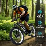 K800 Electric Bicycle, 250W Motor, 60-Mile Range