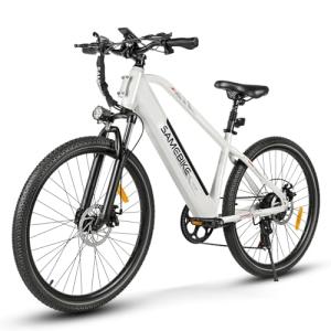 SAMEBIKE 27.5" Mountain Electric Bike with Torque Sensor