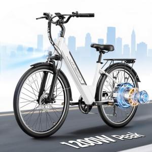 Jasion Roamer ST Electric Commuter Bike, 62 Miles