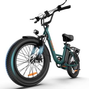 URLIFE 20" Fat Tire Electric Bike for Adults