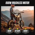 Shengmilo 20” Fat Tire Electric Mountain Bike