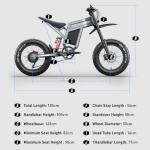 Shengmilo 20” Fat Tire Electric Mountain Bike