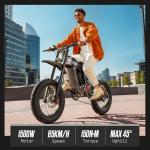 Shengmilo 20” Fat Tire Electric Mountain Bike