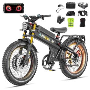 ANIIOKIBIKE Dual Motor Electric Bike - 300-Mile Range
