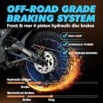 Powerful Electric Dirt Bike for Adults – 52MPH