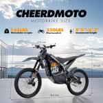 Powerful Electric Dirt Bike for Adults – 52MPH
