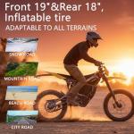 Freego 8000W Electric Dirt Bike for Adults