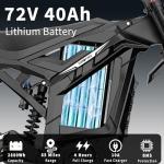 Tomofree SS8 Adult Electric Dirt Bike, 10000W